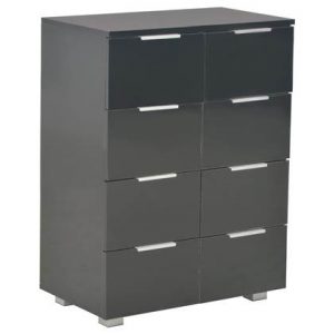 Dressoir vidaXL Zwart