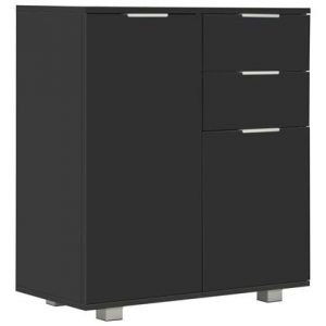 Dressoir vidaXL Zwart