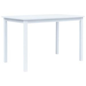 Eettafel vidaXL Wit