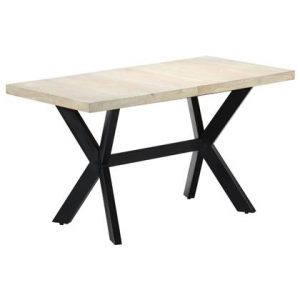 Eettafel vidaXL Bruin