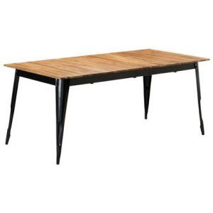 Eettafel vidaXL Bruin