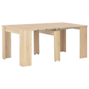 Eettafel vidaXL Bruin