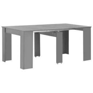 Eettafel vidaXL Grijs