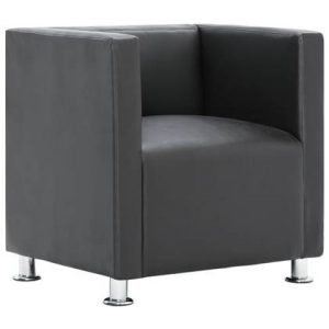 Fauteuil vidaXL Grijs