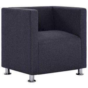 Fauteuil vidaXL Grijs