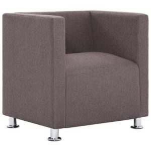 Fauteuil vidaXL Bruin