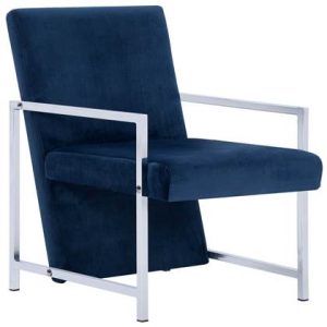 Fauteuil vidaXL Blauw