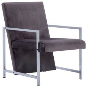 Fauteuil vidaXL Grijs