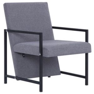 Fauteuil vidaXL Grijs