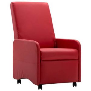 Fauteuil vidaXL Rood