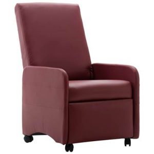 Fauteuil vidaXL Rood