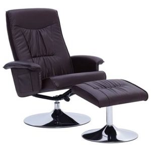 Fauteuil vidaXL Bruin