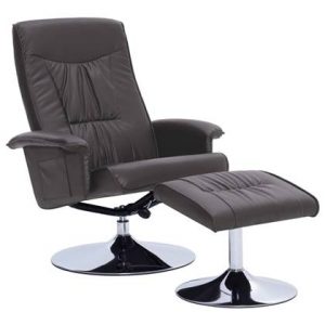 Fauteuil vidaXL Grijs