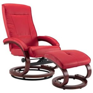 Fauteuil vidaXL Rood