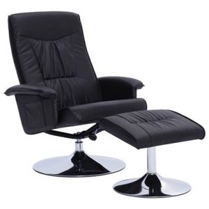 Fauteuil vidaXL Zwart