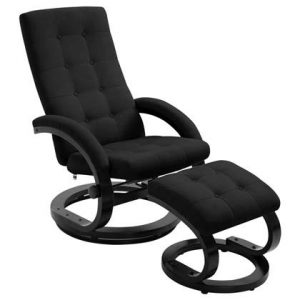 Fauteuil vidaXL Zwart