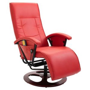 Fauteuil vidaXL Rood