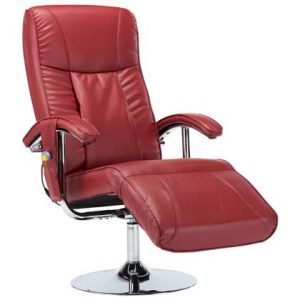 Fauteuil vidaXL Rood