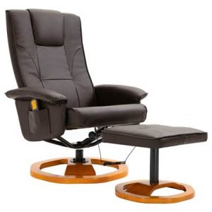 Fauteuil vidaXL Bruin