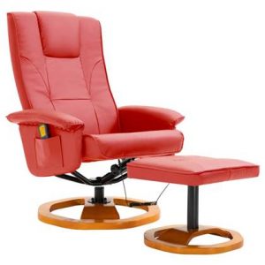 Fauteuil vidaXL Rood