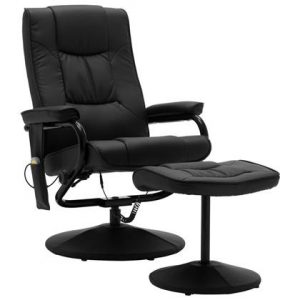 Fauteuil vidaXL Zwart