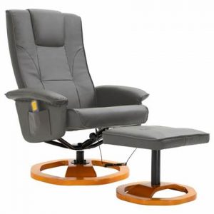 Fauteuil vidaXL Grijs