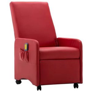 Fauteuil vidaXL Rood