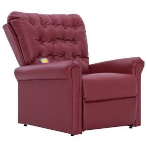 Fauteuil vidaXL Rood