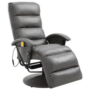 Fauteuil vidaXL Grijs