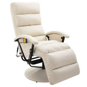 Fauteuil vidaXL Crème