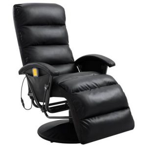 Fauteuil vidaXL Zwart