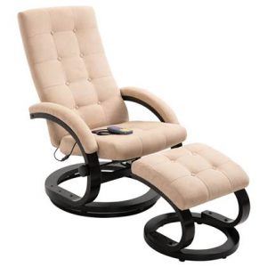 Fauteuil vidaXL Crème