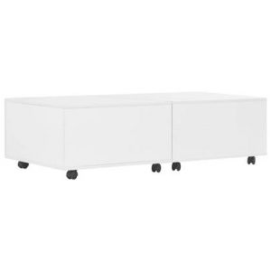 Salontafel vidaXL Wit