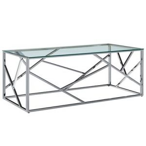 Salontafel vidaXL Transparant