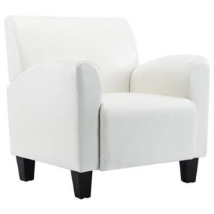 Fauteuil vidaXL Wit