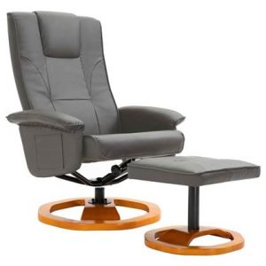 Fauteuil vidaXL Grijs