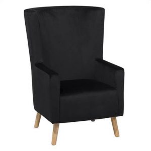 Fauteuil Beliani Zwart