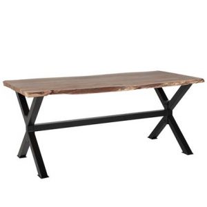 Eettafel Beliani Bruin