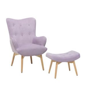 Fauteuil Beliani Roze