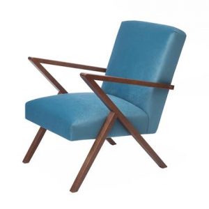 Fauteuil Sternzeit Design Lichtblauw