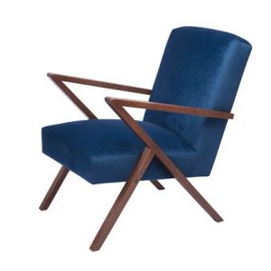 Fauteuil Sternzeit Design Blauw