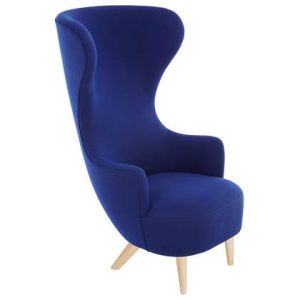 Fauteuil Tom Dixon Blauw