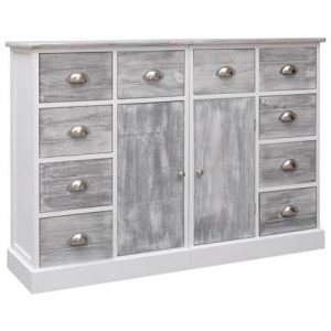 Dressoir vidaXL Grijs