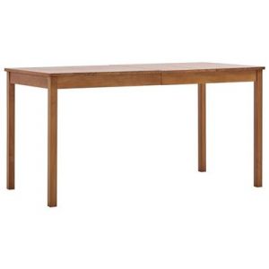 Eettafel vidaXL Bruin