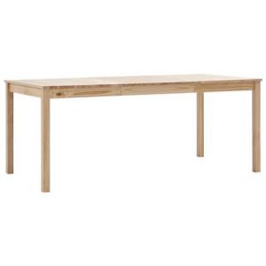 Eettafel vidaXL Bruin