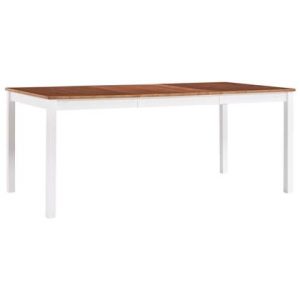 Eettafel vidaXL Bruin