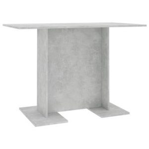 Eettafel vidaXL Grijs