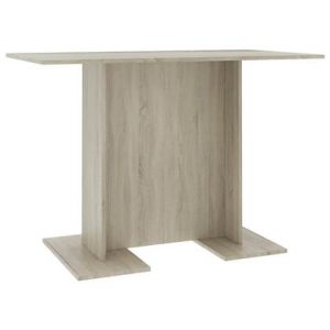 Eettafel vidaXL Bruin