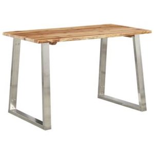 Eettafel vidaXL Bruin