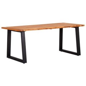 Eettafel vidaXL Bruin